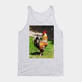 Chickens - Strutting Rooster Tank Top